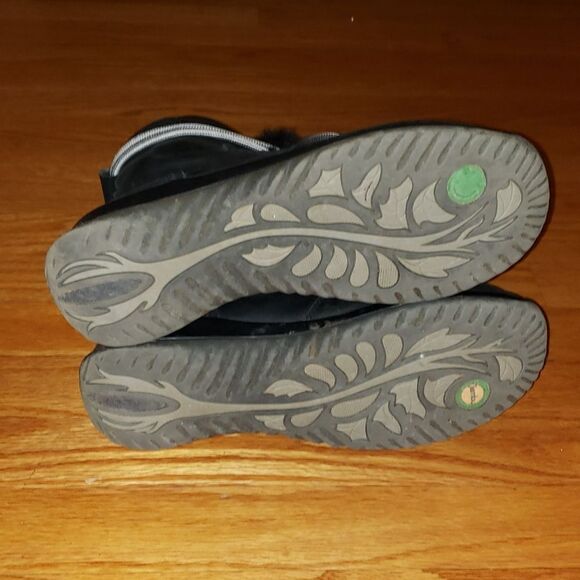 Jambu Denali Black Leather Boots - Picture 7 of 8